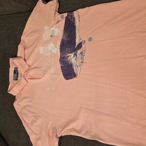 2 button Ralph Lauren short sleeve Polo shirt pink XXL
